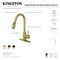 Gourmetier LS8723DL Concord Single-Handle Pull-Down Kitchen Faucet, Brushed Brass LS8723DL - alternate 3